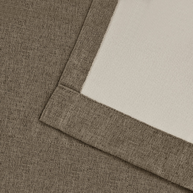 Panneau de rideau obscurcissant 100% polyester, Coriandre, L 42 po x L 63 po