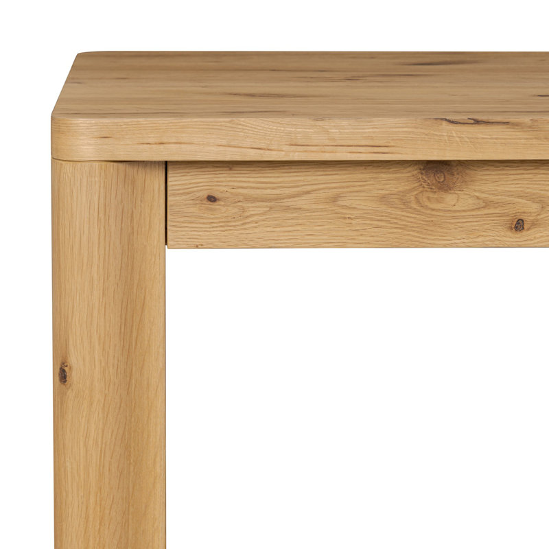 Novella Writing Desk-Natural Oak Veneer Thick Random