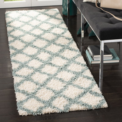 Skyleen Shag Performance Geometric Rug