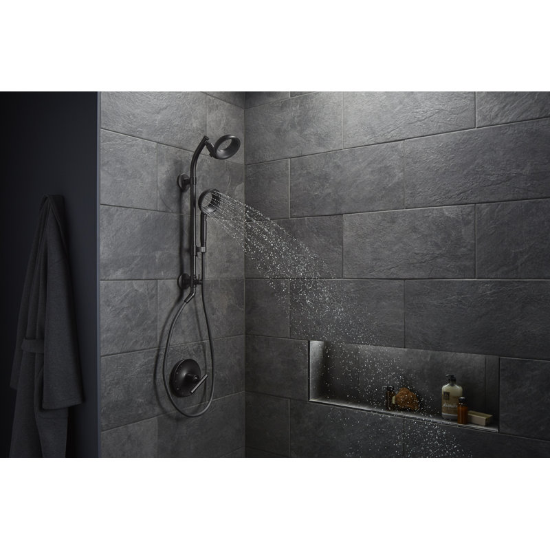 Statement Ves Shower Column Kit 1.5 Gpm, Matte Black