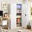 Jugoslav 32 " Wide 4 - Shelf Storage Cabinet with-1875896223