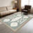 Blue Grey Southwestern carpet-easy to clean, machine-washable, soft and comfortable; suitable for door mats, kitchens, living rooms, bedrooms, corridors, and laundry areas. Easy to clean, durable carpet for home decoration.-129890246