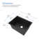 25'' L Undermount Single Bowl Quartz Composite Kitchen Sink