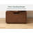 18"H Solid Oak Fully-assembled Rotatable Side Table-635642267