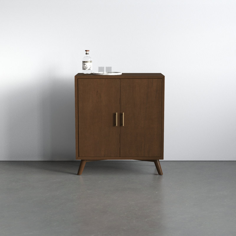 Williams Low Bar Cabinet, Walnut