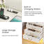 65cm W Manufactured Wood Bedside Table-1962892737