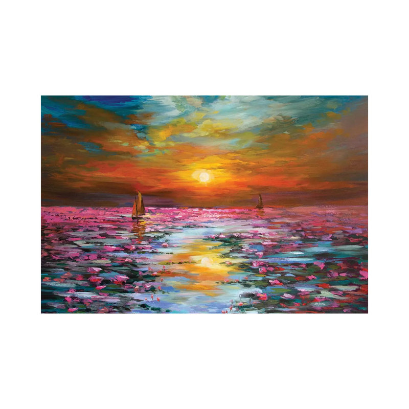 Inner Peace par Leon Devenice - Giclée sur toile tendue avec châssis, H 8 po x l 12 po x P 0,75 po