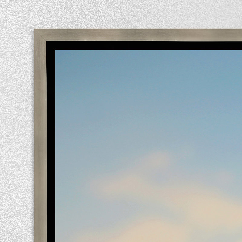 «Today Is Your Day», art mural encadré, H 31,75 po x l 31,75 po, Argent