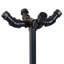 Iron Freestanding 12 - Hook Coat Rack