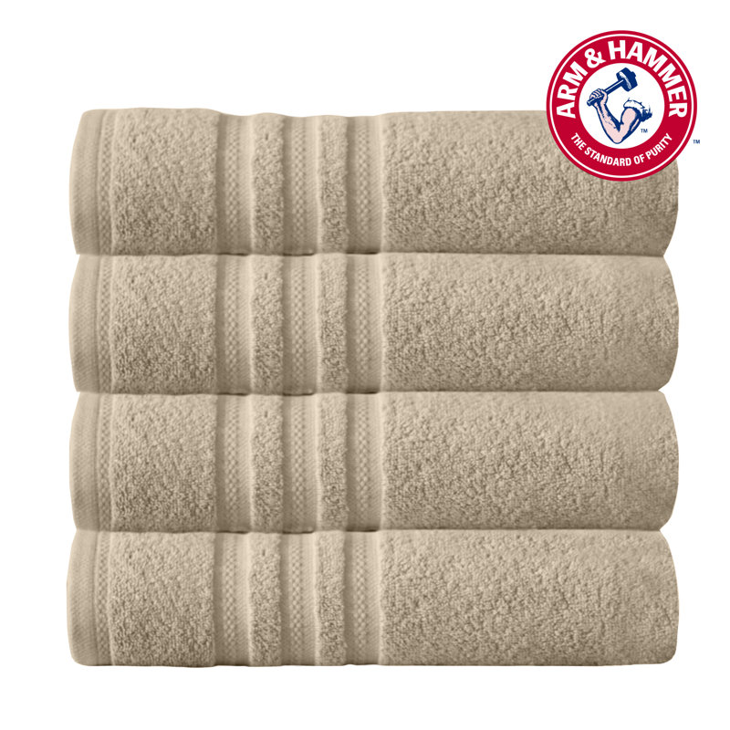 Arm & Hammer Performance Bath Towels, Beige