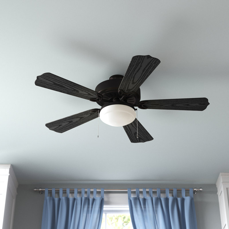 Coolkeeran 52'' Ceiling Fan, Matte Black