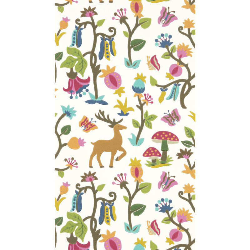 Forest of Dean Wallpaper, Brights/Green/Yellow