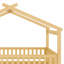 Lit en bois avec couchette-1050307680