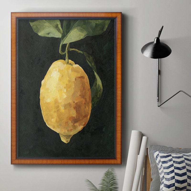 " Dark LemonI " Painting Print, 36" H x 24"