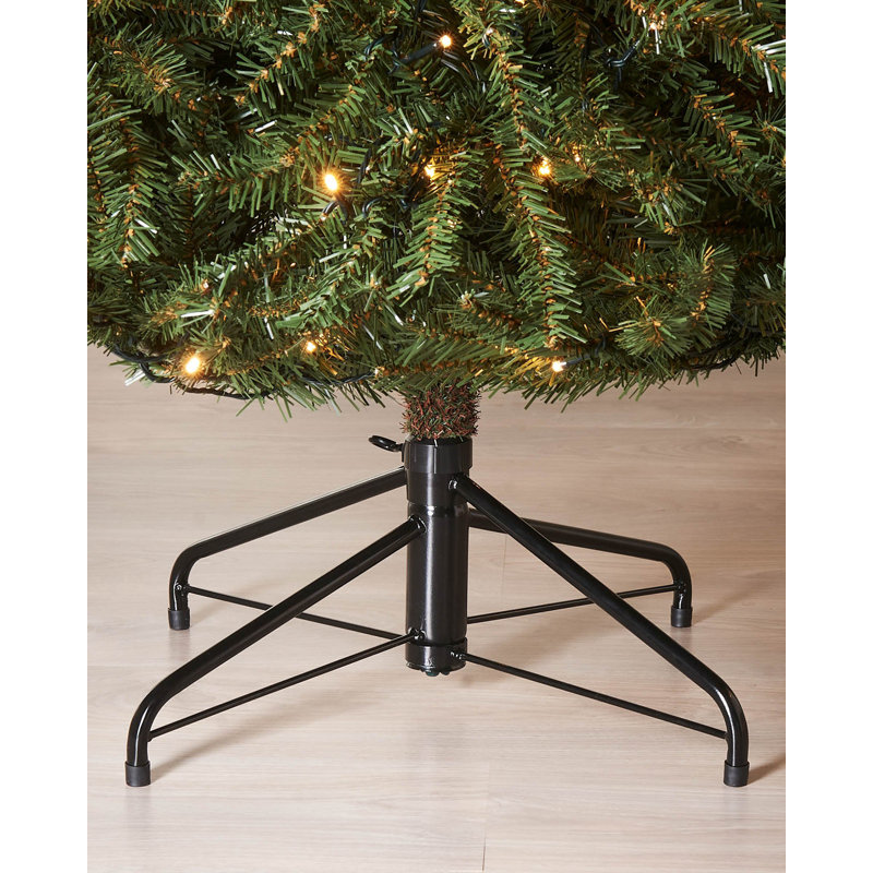 Lighted Artificial Christmas Tree, 6' H
