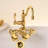 Thermostatic Wall Mount Tub Faucet Arched Spout-137930704