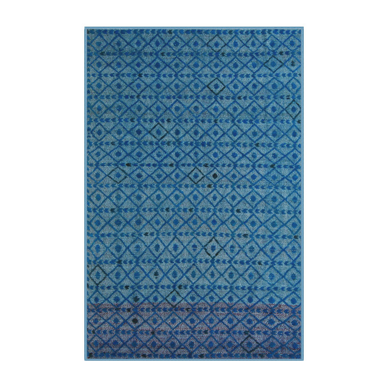 Tapis abstrait moderne 5183, Rectangle 5 pi x 7 pi
