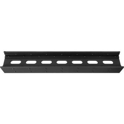 ForgeCraft Industrial Faux Steel Cellular "I" Beam, 7 1/4"W x 11 1/2"H x 288"L, Factory Painted Black