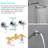 Tub & Shower Faucet with Rough in-Valve-90597274