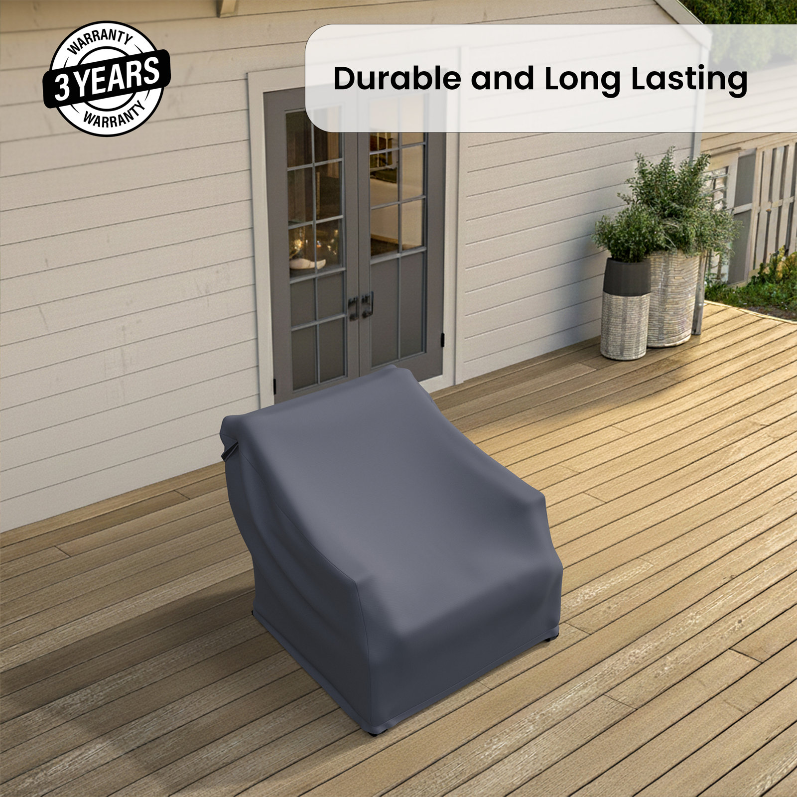 Townsend Teak Outdoor Armchair Cover