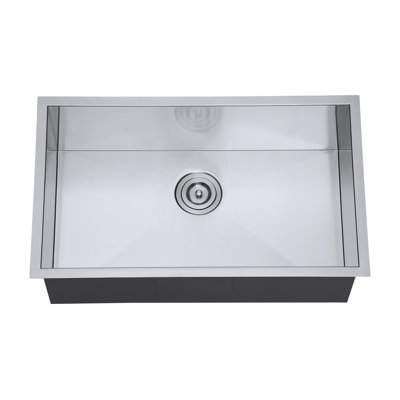 30'' L Single Bowl Stainless Steel Kitchen Sink