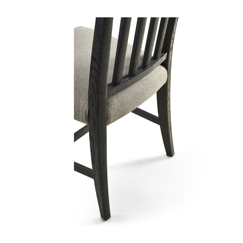 Umbra Upholstered Dining Chair, Ebonized Black