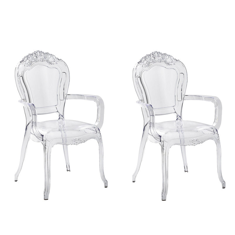 Springer Dining Chair, Clear
