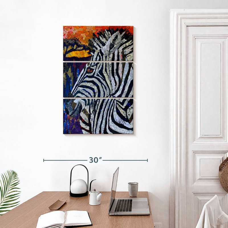 Brampt Seeing Stripes I, 32" H x 20" W