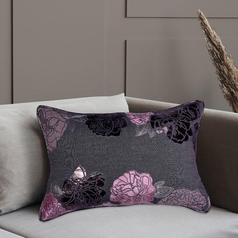 Anya-Beth Floral Throw Pillow