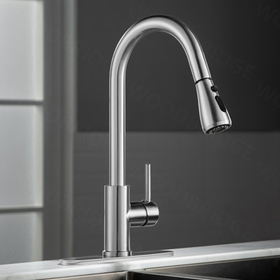 WoodBridge Pull Down Kitchen Faucet