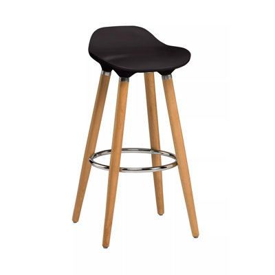 Trisha Bar Stool with Stainless Steel Frame