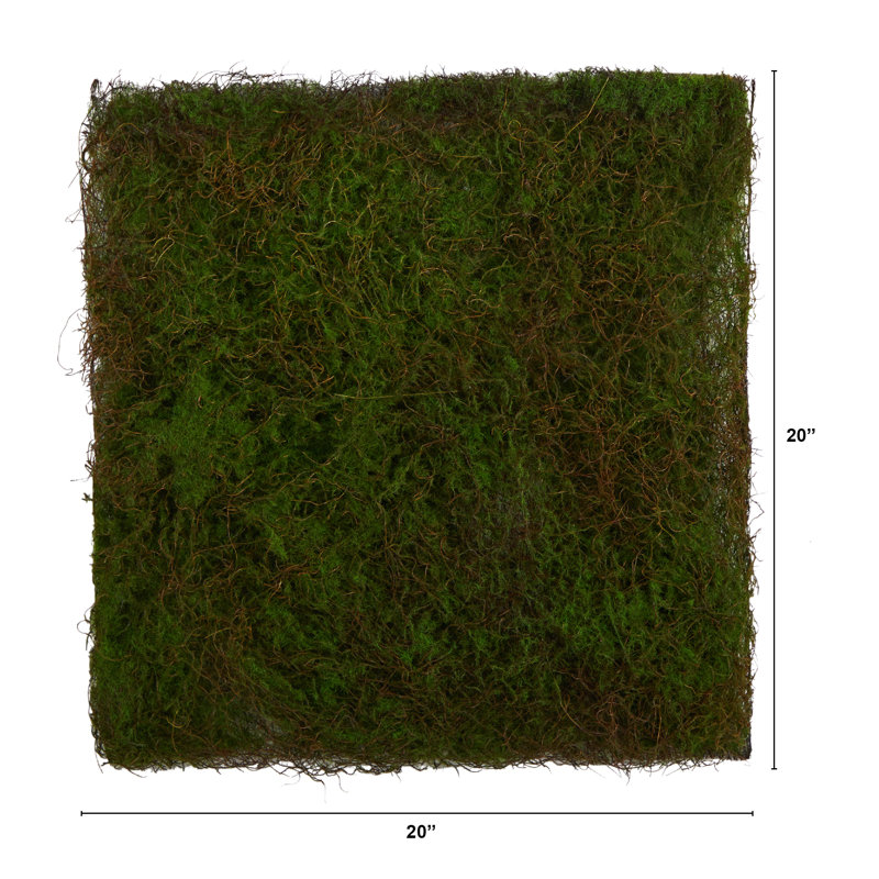 20'' Faux Moss Plant