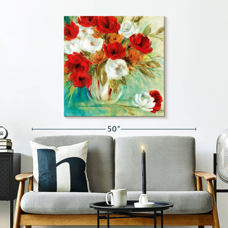 Harnek Summer Vibrant Bouquet I, H 30 po x l 30 po