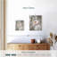 Colibri au-dessus d'une fleur - impression sur toile tendue-1041206444