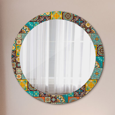 Huldar Glass Flat Wall Mirror