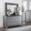Commode 6 tiroirs avec miroir Yanil Davydov