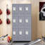 Metal 3 - Tier 90cm Gym Locker with Handle-1794997409