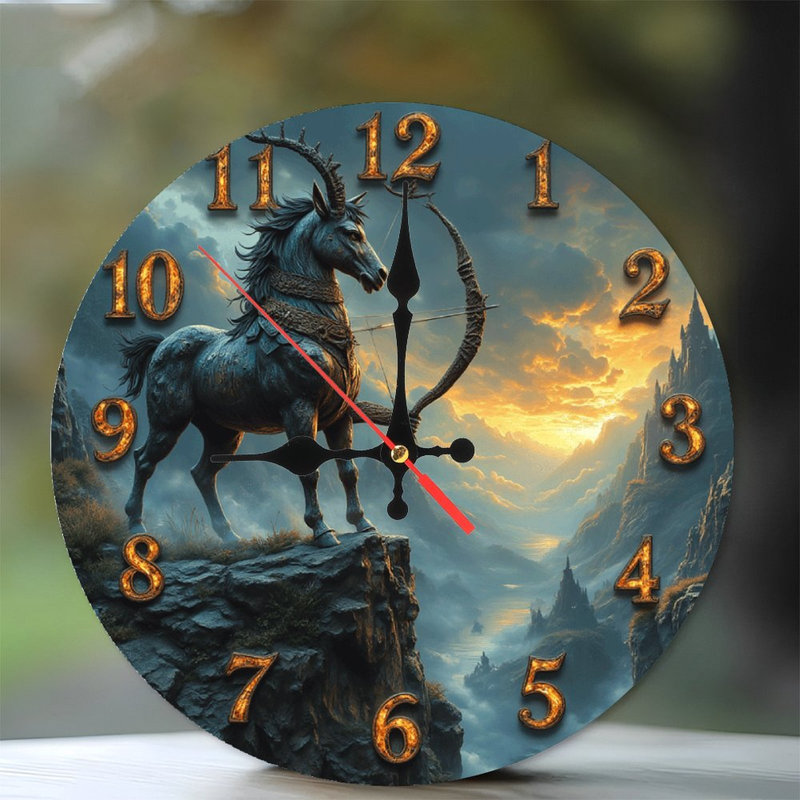Horloge fantaisie licorne