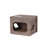 12.5" Cat House with Fish Detailing