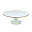 Sky Check Small Pedestal Platter