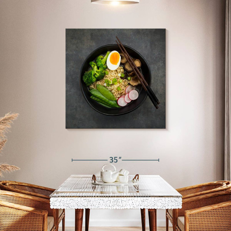 Yarlin Ramen, 39" H x 39" W