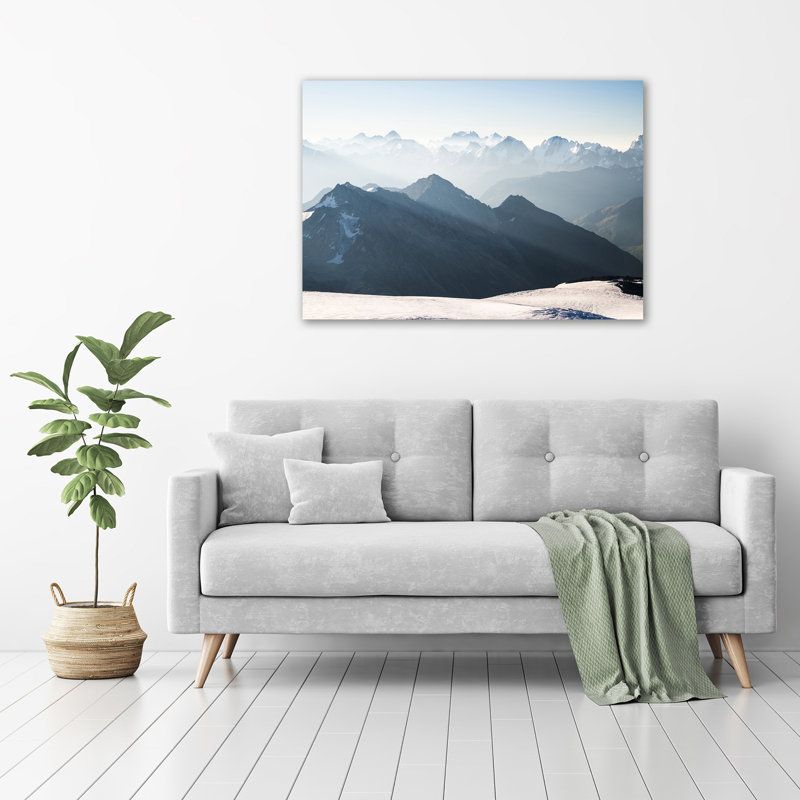 Mountain Peaks - Wrapped Canvas Print