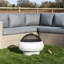 Round Concrete Wood Burning Smokeless