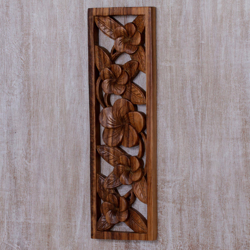 Panneau de suspension en bois mural jepun