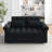 Loveseats Sofa Bed With Pull-Out Bed,Adjsutable Back