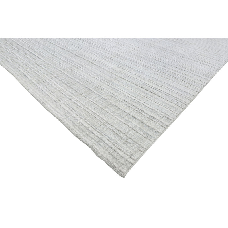 Area Rug in Gray, Rectangle 8' x 10'