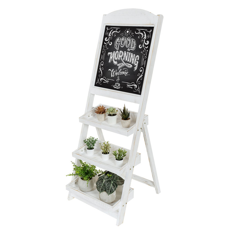 Wood Plant Stand