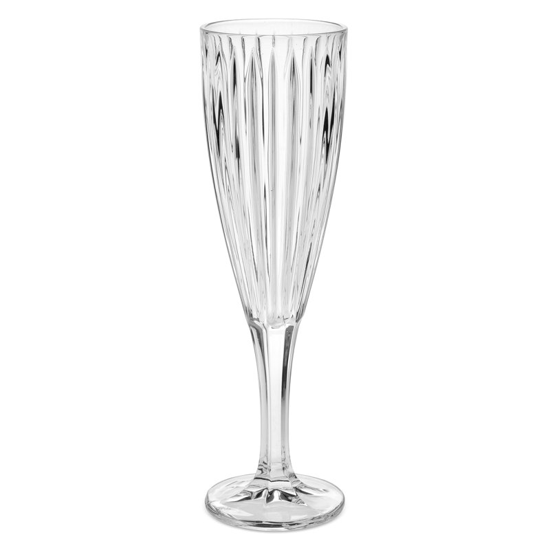 Elvecius 180 ml Crystal Flute Set