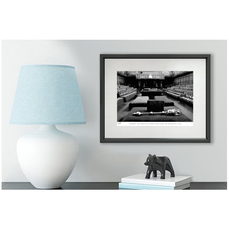 London, The House Of Lords With Mace On Woolsack C1910 by Francis Frith - Single Picture Frame Print