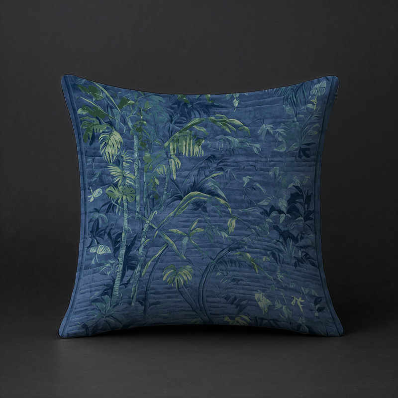 Coussin décoratif intérieur et extérieur Modern, Gris abstrait 80, Carré 16 po